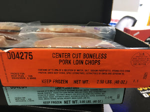 Center Cut Pork Loin Chops - Fat Daddy Meats