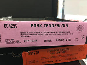 Pork Tenderloin - Fat Daddy Meats