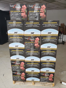 72 of our local cut steak variety cases. - Fat Daddy Meats