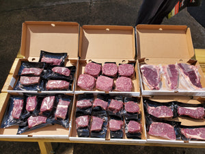72 of our local cut steak variety cases. - Fat Daddy Meats