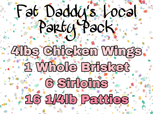 Fat Daddy's Local Party Pack - Fat Daddy Meats