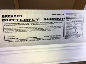 Breaded Shrimp - Fat Daddy Meats