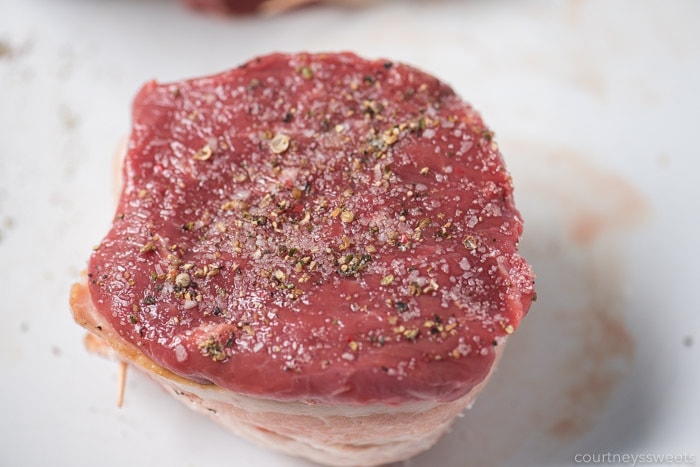 bacon wrapped filet mignon toothpick
